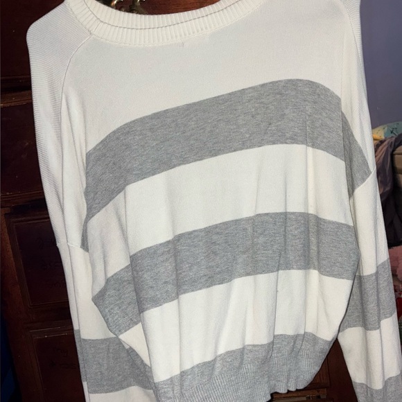 Garage Cream Ribbed Sweater - Picture 2 of 3